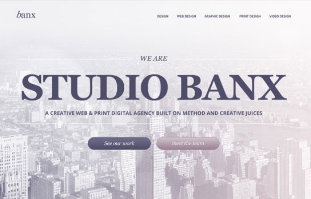 Banx-agency-web-template