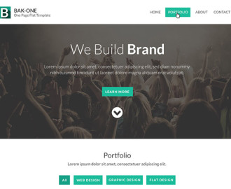 Free-Flat-Single-Page-Website-Template