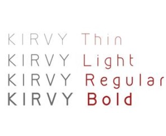 Kirvy-free-font