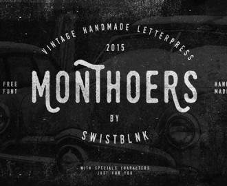 Monthoers-Free-Font