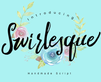Swirlesque-Free-Font