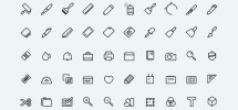 art-outline-icons