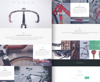 bycicle-flat-psd-template
