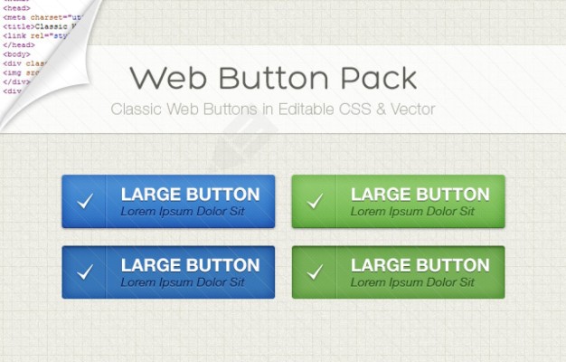 free-classic-web-buttons