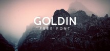 Goldin-free-font