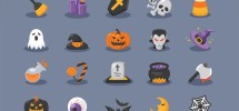 Halloween-Icons-Free-Ai