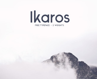 Ikaros-free-typeface