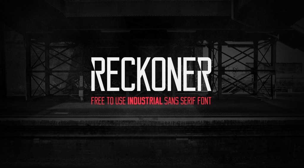 Reckoner-free-typeface