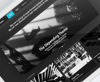 depending-theme-web-template