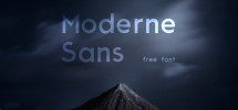 moderne-sans-free-font