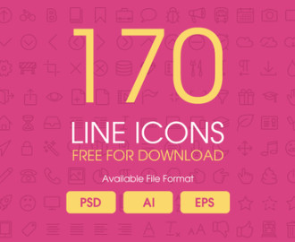 170-free-line-icons