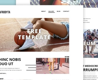 Afrodyta-free-PSD-web-template