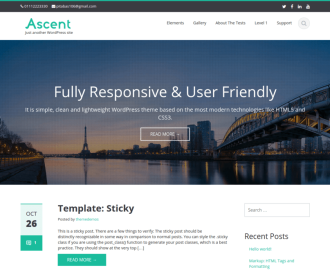 Ascenfree-WP-theme