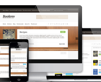 BookRev-free-WP-theme