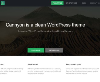 Canyon-free-WP-theme