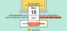 Datedroper-free-jquery-plugin