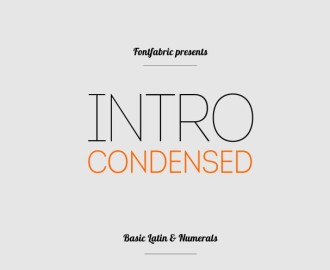 Intro-Condensed-free-font