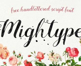 Mightype-free-font