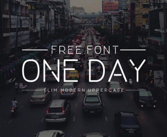 OneDay-Free-Font