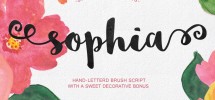 Sophia-free-font-handwritten