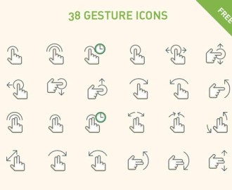 38-Free-Gesture-Icons