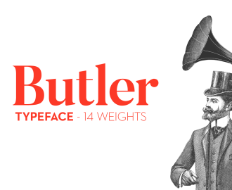 Butler-free-typeface