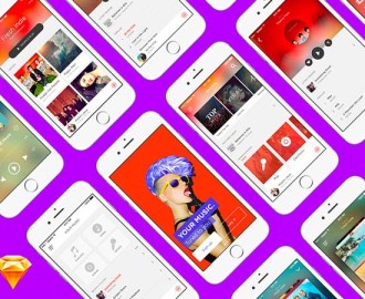 Free-Music-App-Sketch-UI-Kit