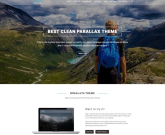 Himalays-free-WP-theme