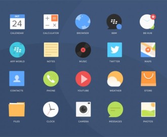 free-blackberry-psd-icons