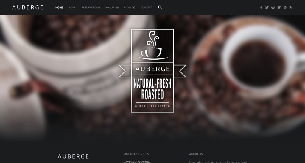 Auberge-free-WP-theme