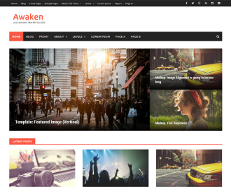 Awaken-free-WP-theme