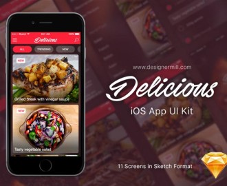 Delicious-Sketch-UI-Kit-free