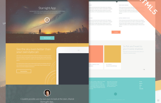 starnight-free-HTML-web-template