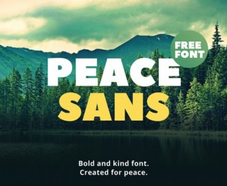 peace-sans-free-font-free