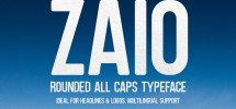 zaio-free-rounded-font