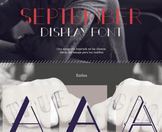 September-free-font